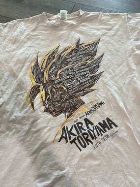 Akira Toriyama Dragon Ball Z Tribute Graphic T-Shirt